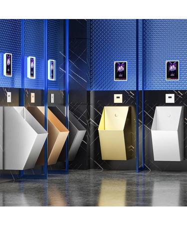 Urinarios de Acero inoxidable Inodoro de ba o Familiar de Acero inoxidable 304 dise o de inducci n inteligente inodoro urinario con Sensor autom tico urinario de descarga para Hombres mon Gold - Buy Online on GoSupps.com