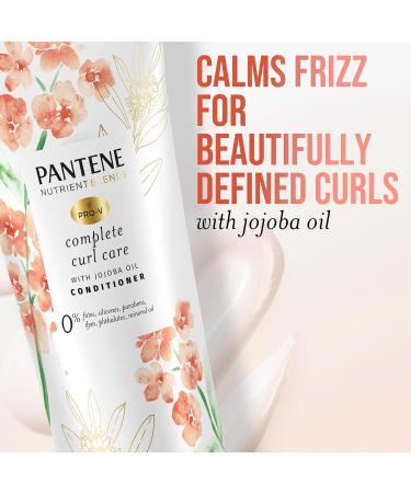 Pantene Nutrient Blends Complete Curl Care Conditioner With Jojoba Oil for Curly Hair Silicone Free 237 ml - Buy Online on GoSupps.com