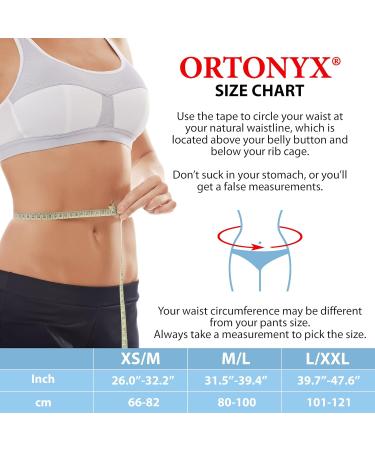 Ortonyx Ergonomic Lumbar Support - L/XXL (Waist 101-121 cm) - Breathable Back Support in Gray/Red for International Shipping - Buy Online on GoSupps.com