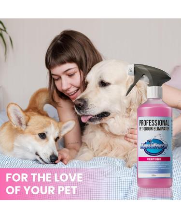 Pet Odour Eliminator Spray Strong Enzyme Odour Bacteria Eating Deodoriser & Dog Urine Neutraliser | Pet Odour Remover | Smells from Carpet Upholstery - Buy Online on GoSupps.com