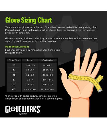 GLOVEWORKS HD Green Nitrile Industrial Disposable Gloves - 8 Mil, Latex-Free, Large, 100 Pack - Buy Online on GoSupps.com