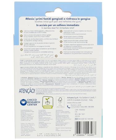 CHICCO Cooling Teething Ring for 4 Months+ - Pink | International Shipping Available - Buy Online on GoSupps.com