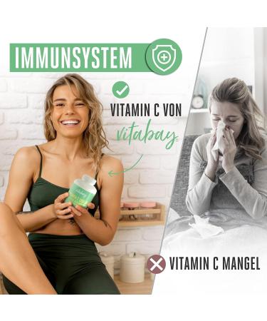 Vitabay Vitamin C Bioflavonoids 1000mg - 180 vegan tablets - Time Released - Ascorbic acid Vitamin C extended-release - Acts all day long - high dosage - Buy Online on GoSupps.com