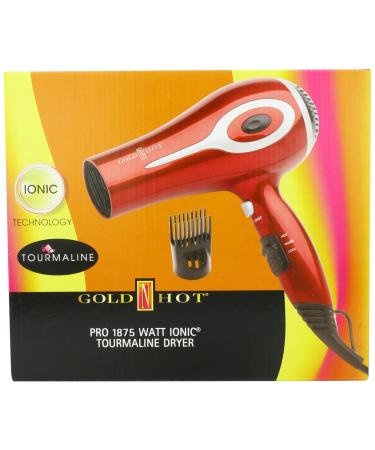 Gold 'N Hot 1875-Watt Professional Ionic Tourmaline Dryer