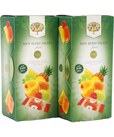 Berry Fruits Jewels Jelly Candy 300g Pack Of 2 Assorted Frutti Flavour Soft-Center Jellies Perfect Sweet Treat - Buy Online on GoSupps.com