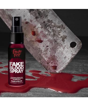 Fright Fest Fake Blood Gel Spray 50ml - Perfect for SFX Makeup & Halloween Costumes - Buy Online on GoSupps.com