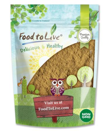 Ginger Powder, 8 Ounces  Non-GMO Verified, Finely Ground Dried Ginger Root, Pure, Kosher, Vegan, Sirtfood. Bulk Ginger Spice with Spicy-Sweet Flavor. Great for Cooking Baked Goods, Tea, Dressings 0.5 Pound