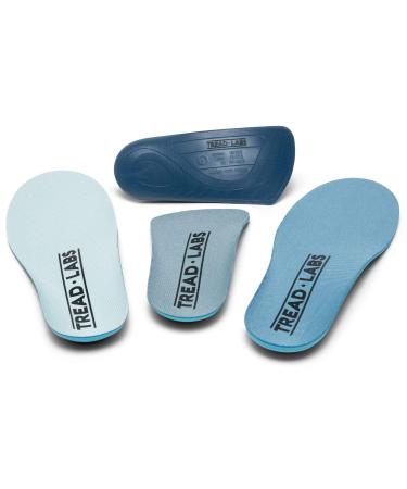Tread Labs Pace Insole Kit for Plantar Fasciitis - Orthotics for Foot Pain Relief in Every Shoe - Limit Pronation and Improve Alignment with Extra Firm Support Women's 10-10.5 US / Men's 9-9.5 US 3 - High