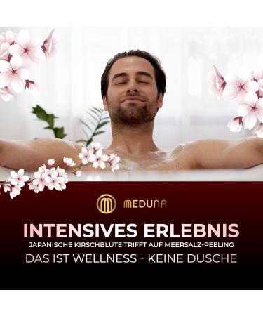 Samurai Cherry Blood Exfoliating Soap for Men and Women Natural Cosmetic 100g No Chemical Additives Vegan Cruelty Free Meduna - Buy Online on GoSupps.com