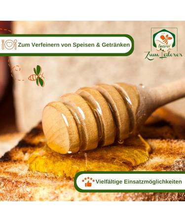 German Acacia Honey - 250g Pure Liquid Honey from Bavarian Forest | All-Natural Sweet Spread by Zum Lederer - Buy Online on GoSupps.com