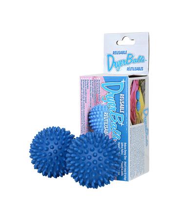 DryerBalls - 2 Pack Blue PVC Dryer Balls
