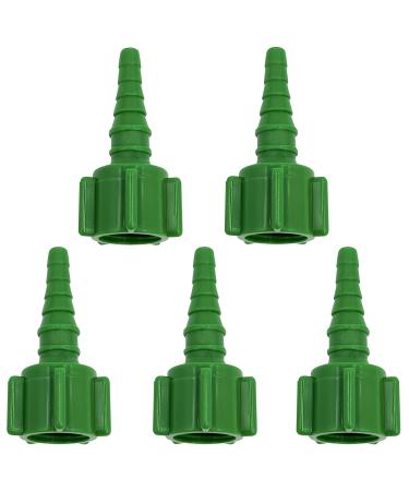 5pk Oxygen Tubing Swivel Nipple Christmas Tree Connectors