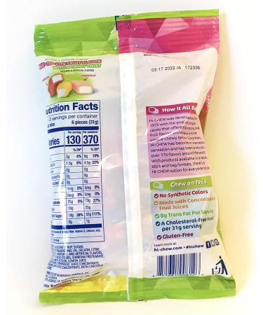 Hi Chew Sweet & Sour Bag 89g - Buy Online on GoSupps.com