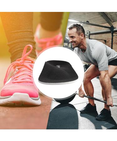 Knixmax Outdoor Orthopedic Insoles for Flat Feet | Plantar Fasciitis Relief | EU37 - Black | Comfortable Support for Men & Women - Buy Online on GoSupps.com