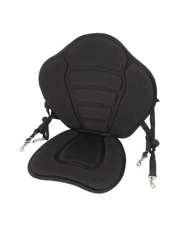 Kayak Seat Luxurious Padded Canoe SUP Seat Adjustable Boat Seat Comfortable Composite Quick Dry Fishing Seat Back Support for Universal Sit