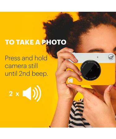 KODAK Printomatic Digital Instant Print Camera - Pink | Full Color Prints On ZINK 2x3 Sticky-Backed Photo Paper | Capture & Print Memories Instantly - Buy Online on GoSupps.com