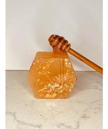 Handmade Honeycomb Honey Soap - Natural Skincare from WV | 3.8 oz | International Shipping Available - Buy Online on GoSupps.com