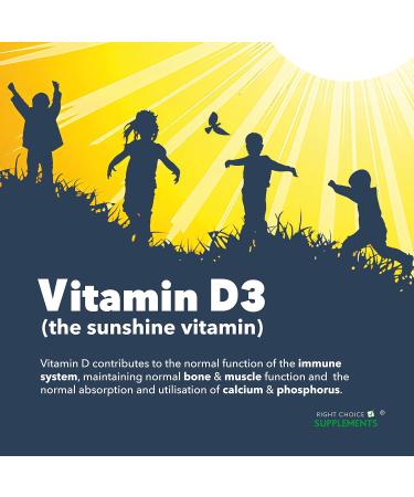 Vitamin D 1000iu | 1-Year Supply | Easy-Swallow Vegetarian Tablets for Immune Support - Buy Online on GoSupps.com