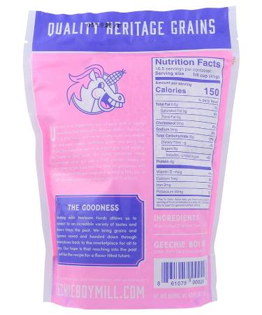 GEECHIE BOY MILL Stone Ground Unicorn Grits  24 OZ - Buy Online on GoSupps.com