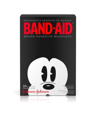 Band-aid Bandages Disney Mickey Mouse 20-Count (Pack of 3)