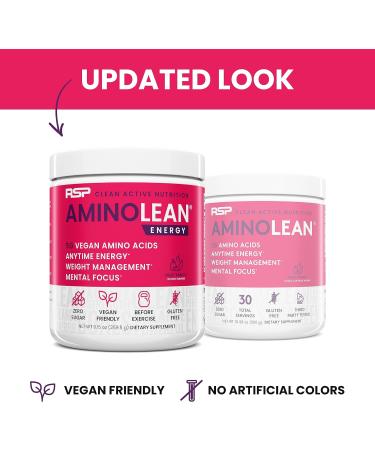 AminoLean Pre Workout Powder - Amino Energy & Weight Management with BCAA & Natural Caffeine - Preworkout Boost for Men & Women - Fruit Punch Flavor - 30 Servings - Buy Online on GoSupps.com