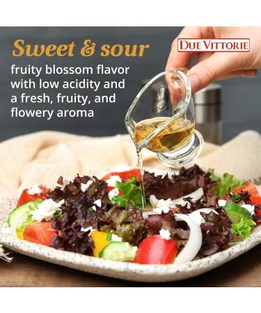 Due Vittorie 250ml White Dolceto Balsamic Condiment | Sweet & Sour Modena PGI Vinegar - Buy Online on GoSupps.com