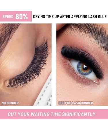 Lash Bonder for Eyelash Extensions 15ml - Super Glue Accelerator & Sealant for Longer Retention - Waterproof & Oil-proof - Special Dropper Design - Pack of 1 - Buy Online on GoSupps.com
