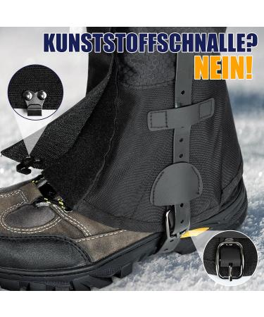 Buy Hikenture Waterproof Gaiters for Men & Women - Perfect for Hiking Outdoor and Snow Protection - Buy Online on GoSupps.com
