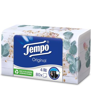 Buy Tempo Tissue Original Trio Box - 3x80 Bulk Pack (700g) | Fast International Shipping - Buy Online on GoSupps.com
