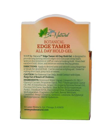 Luster's You Be-Natural Botanical Edge Tamer Gel - All Day Hold for Effortless Styling | International Shipping Available - Buy Online on GoSupps.com