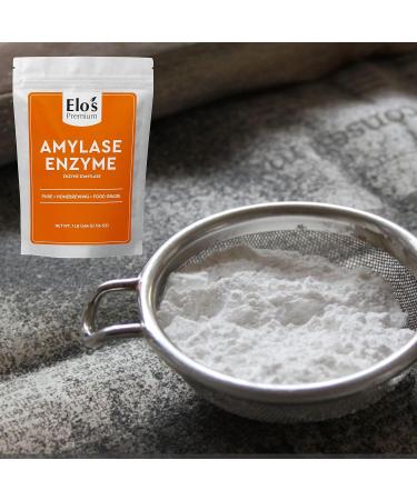 Amylase Enzyme (1lb)| Packed in Canada| 100% Food-Grade Enzyme Formula Non-GMO| Increase Fermentation Used for Homebrewing Process in Beer Making| by Elo s Premium - Buy Online on GoSupps.com