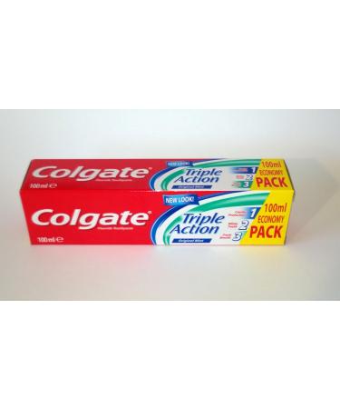 Colgate triple action mint original 100 ml LOT OF 12