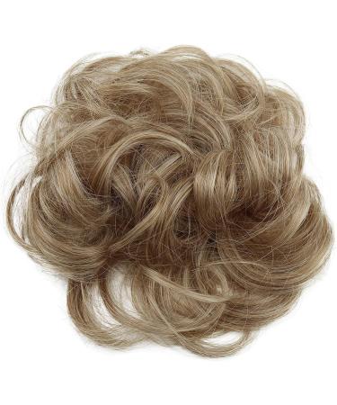 CAISHA Messy Scrunchie Bun Voluminous Wavy Hairpiece - Strawberry Blonde Mix - Buy Online on GoSupps.com