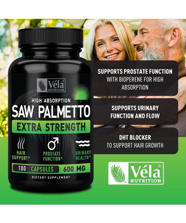 Havasu Nutrition Saw Palmetto Extra Strength - 100 Capsules for Prostate Health - Buy Online on GoSupps.com
