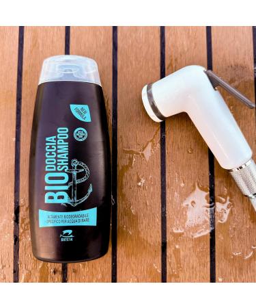 GATE14 Highly biodegradable Bio Shower Shampoo specific for Seawater - Pack of 2 pcs - Buy Online on GoSupps.com