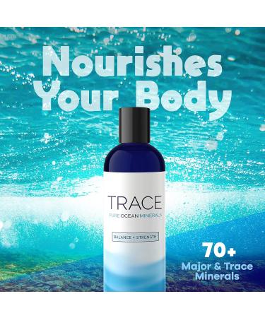 Activation Products Pure Ocean Liquid Minerals - 70+ Potent Ionic Trace Elements for Energy, Muscle & Joint Health - 8 fl oz - Buy Online on GoSupps.com