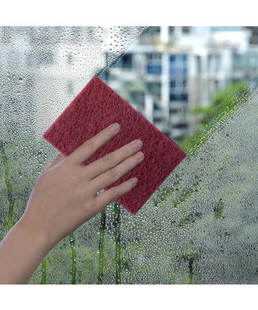 10pc Heavy Duty Scrub Pad Sponge Dishwasher No-Scratch Green Reusable Household Scrub Pad for Kitchen and Dishwasher Cleaning Tools - Buy Online on GoSupps.com