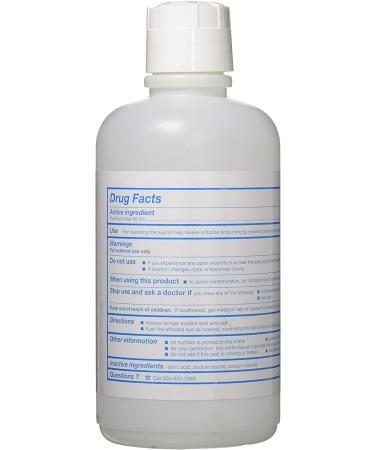 Medi-First 21526 32oz Eye Wash Saline Bottle - First Aid Relief - Buy Online on GoSupps.com
