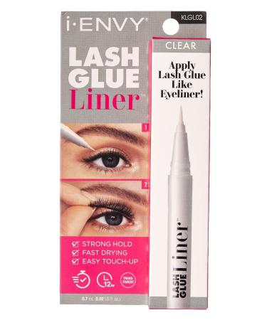 Kiss I Envy Lash Glue Liner Clear 0.02 Ounce