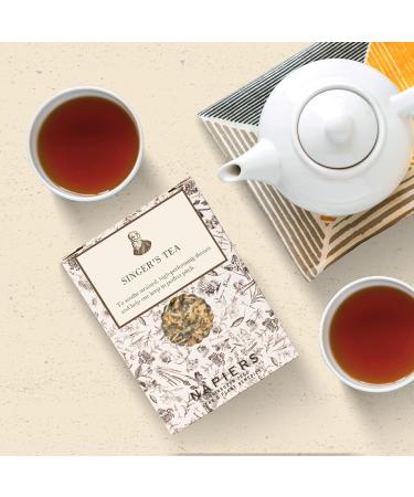 Napiers Singer's Tea 100g | Herbal Blend for Strained Vocal Cords - Buy Online on GoSupps.com
