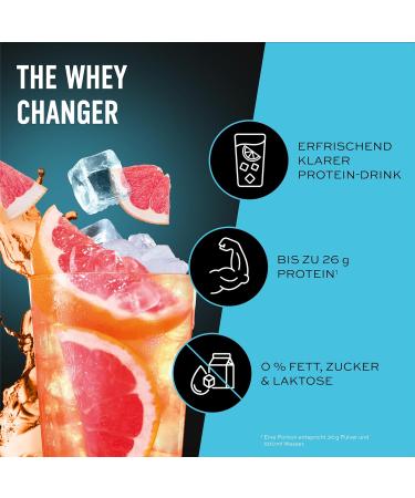 ESN Isoclear Whey Isolate Protein Powder - Pink Grapefruit Flavor 908g | Fruity Clear Whey Tested Quality Made in Germany - Shop Now! - Buy Online on GoSupps.com