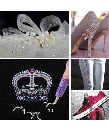 Epesl Bedazzler Kit with Rhinestones - Hot Fixed Gems Craft Applicator Set for DIY Clothing and Accessories - Buy Online on GoSupps.com