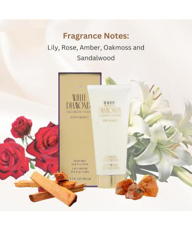 Elizabeth Taylor White Diamonds Women Body Lotion 3.3 oz White Diamonds 3.3 Ounce (Pack of 1) - Buy Online on GoSupps.com