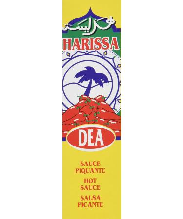 Dea Harissa Hot Sauce From France 2 Pack Combo 2X4.2 oz (Pack of 2 ) 4.2 Ounce (Pack of 2)