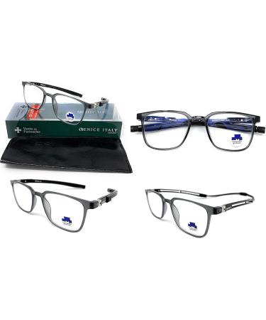 Venice Eyewear Blue Light Filter Reading Glasses - Anti Blue Light TR90 Magnetic +1.50 for Men Women & Gamers - Stylish & Comfortable Computer Glasses - Buy Online on GoSupps.com