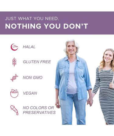 Noor Vitamins Halal Women's Multivitamin - Vegan & Daily Supplement for Energy, Immunity & Metabolism | Supports Healthy Appearance & Motherhood Stages | 2-Month Supply - Buy Online on GoSupps.com