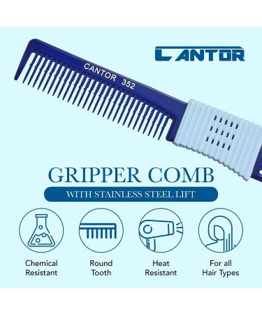 Cantor Lift Teasing Comb and Hair Pick 2 Pack - Chemical & Heat Resistant Anti Static Comb for All Hair Types - Buy Online on GoSupps.com
