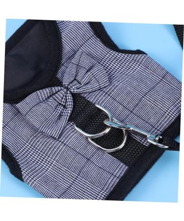 Minkissy 2-Piece Hamster Leash Set - Ferret & Guinea Pig Harness Chinchilla Costume & Rabbit Vest - Sizes Gray & Black - Buy Online on GoSupps.com