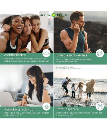 Premium Chlorella Tablets from Germany - Pure Vegan Chlorella Vulgaris | Algomed 1-Pack (350g) - High-Quality Algae Supplement - Buy Online on GoSupps.com