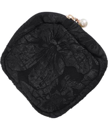 Buy Lurrose 12-Piece Napkin Storage & Zipper Cosmetics Bag Set - Travel Organizer for Women - Black (11x11x3cm) - Ideal Accessories for Home & Travel - Buy Online on GoSupps.com